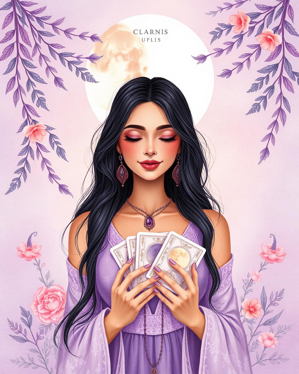 Retrato ilustrado de Stella Cante Molina
